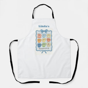 Fruit of the Spirit blue Apron