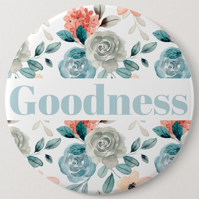 Fruit of the Spirit Button - Goodness (Front)