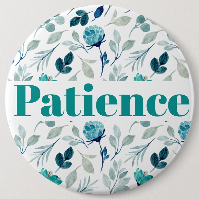Fruit of the Spirit Button - Patience (Front)