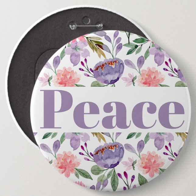 Fruit of the Spirit Button - Peace (Front & Back)