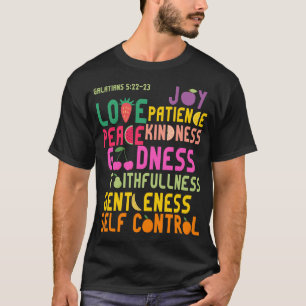 Fruit of the Spirit Christian Uplifting Bible Pun T-Shirt