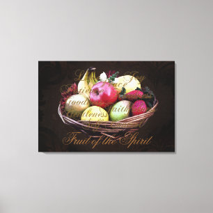Fruit of the Spirit, Colourful Christian Wall Art