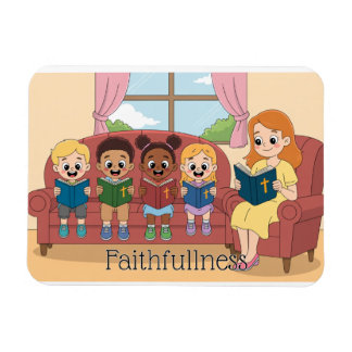 Fruit of the Spirit: Faithfulness Child's Magnet
