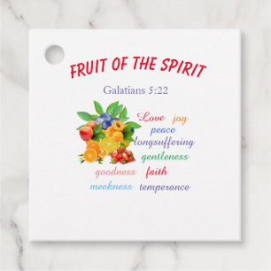 Fruit of the Spirit Favour Tags