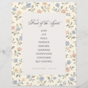 Fruit of the Spirit Galatians 5:22–23 Bible Verse