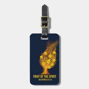 Fruit of the Spirit - Galatians 5:22-23 Luggage Tag
