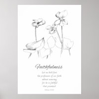 Fruit of the Spirit Hebrews 10:23 Bible Scripture 