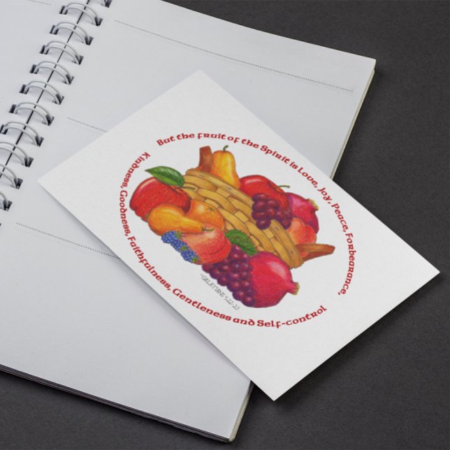 Fruit of the Spirit Inspirational Postcard (Creator Uploaded)