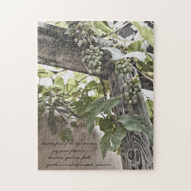 Fruit of the spirit jig saw puzzle (Vertical)