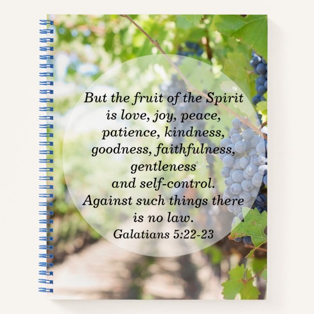 Fruit of the Spirit Notebook (Front)