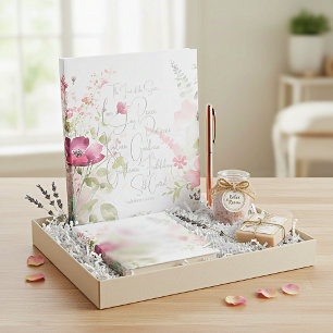 Fruit of the Spirit pink floral Notepad