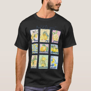 Fruit Of The Spirit Postage Stamp Lemon T-Shirt