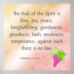 Fruit of the Spirit Poster