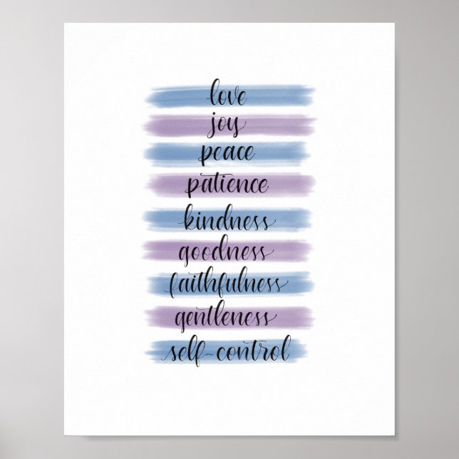 Fruit of the Spirit Poster (Front)