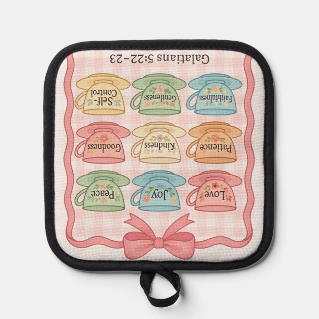 Fruit of the Spirit  Pot Holder (Front)
