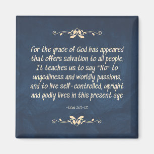 Fruit of the Spirit - Self-Control Magnet