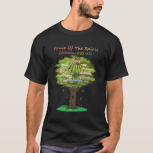 Fruit Of The Spirit Tree Words T-Shirt
