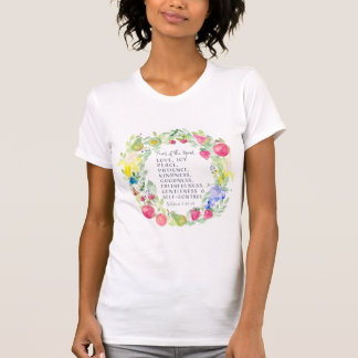 Fruit Of the Spirit Watercolor Artwork T-Shirt