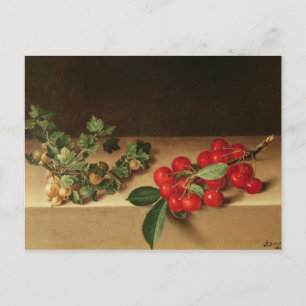 Fruit on the Table, 1644 Postcard