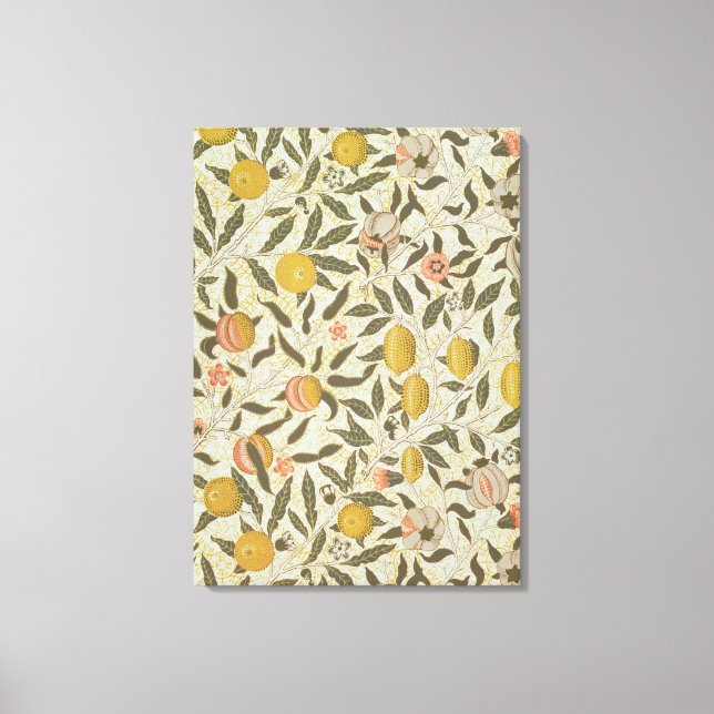 Fruit or Pomegranate wallpaper design Canvas Print (Front)