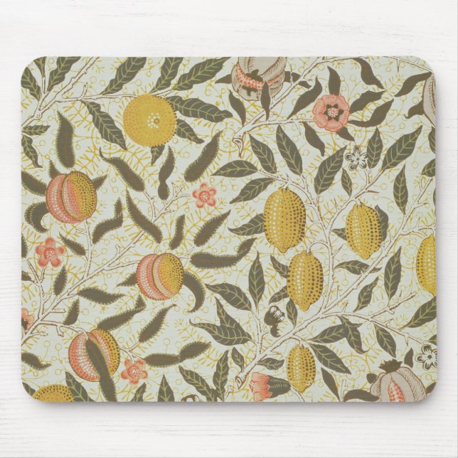 Fruit or Pomegranate wallpaper design Mouse Mat (Front)