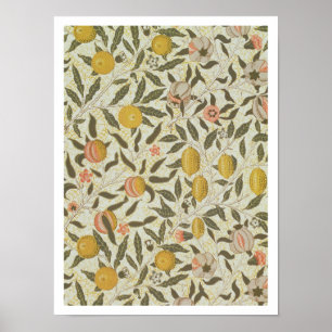 Fruit or Pomegranate wallpaper design Poster