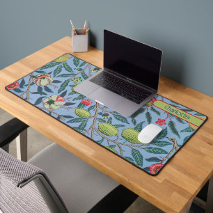 Fruit or Pomegranate William Morris Personalised Desk Mat