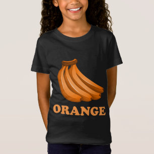 Fruit Orange Banana Funny Confusion Prank Meme Adu T-Shirt