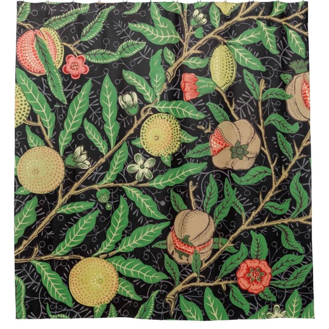 Fruit pattern (1862) By William Morris Shower Curtain (Front)