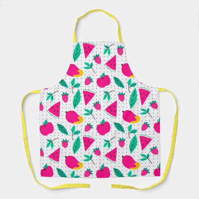 Fruit Pattern Apron (Front)
