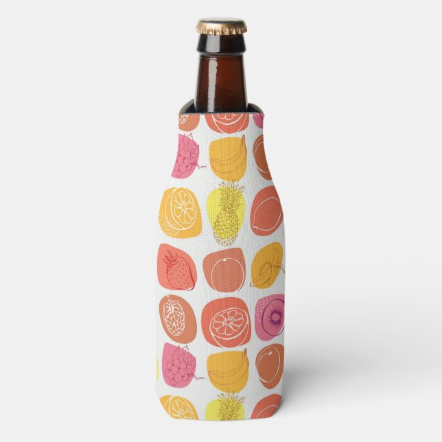 Fruit pattern bottle cooler (Bottle Front)