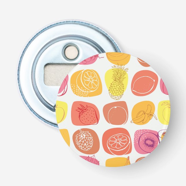 Fruit pattern bottle opener (Front)