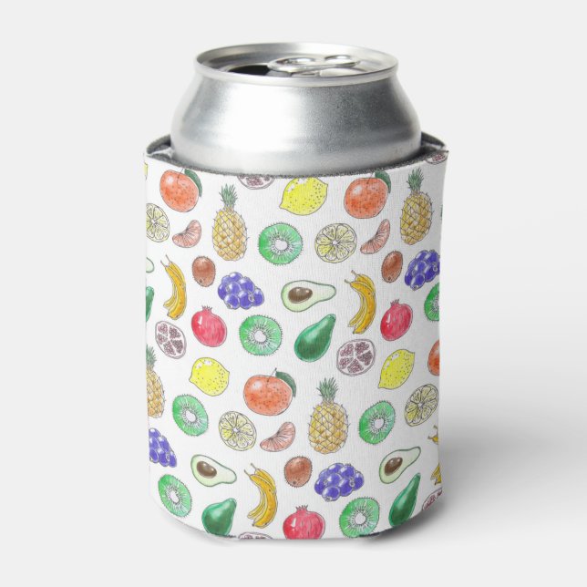 Fruit pattern can cooler (Can Front)