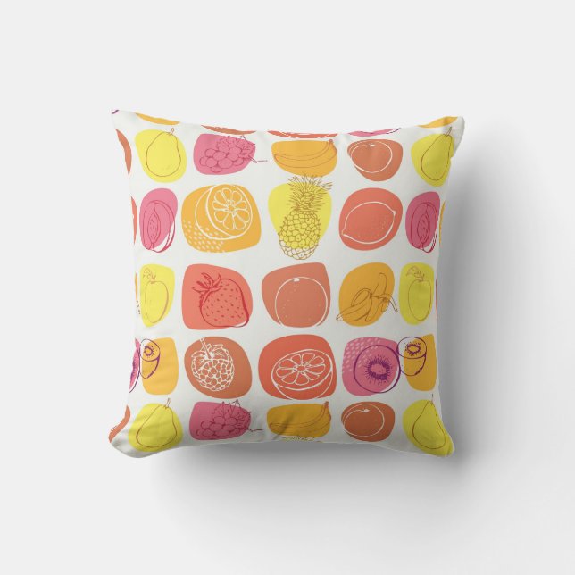 Fruit pattern cushion (Front)