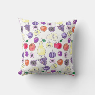 Fruit pattern cushion