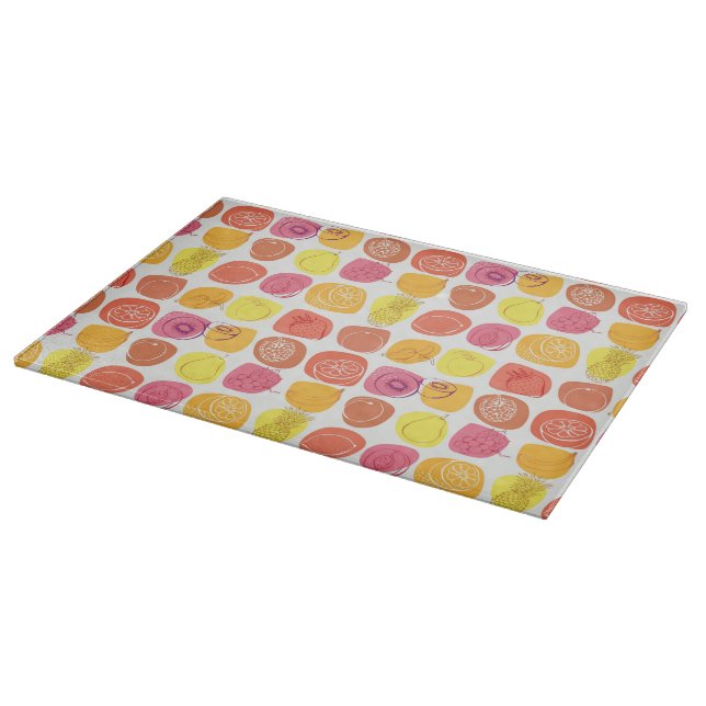 Fruit pattern cutting board (Corner)