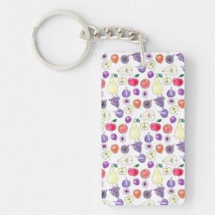Fruit pattern key ring