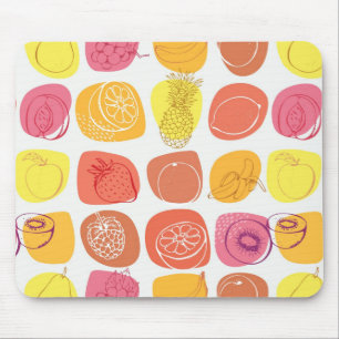 Fruit pattern mouse mat