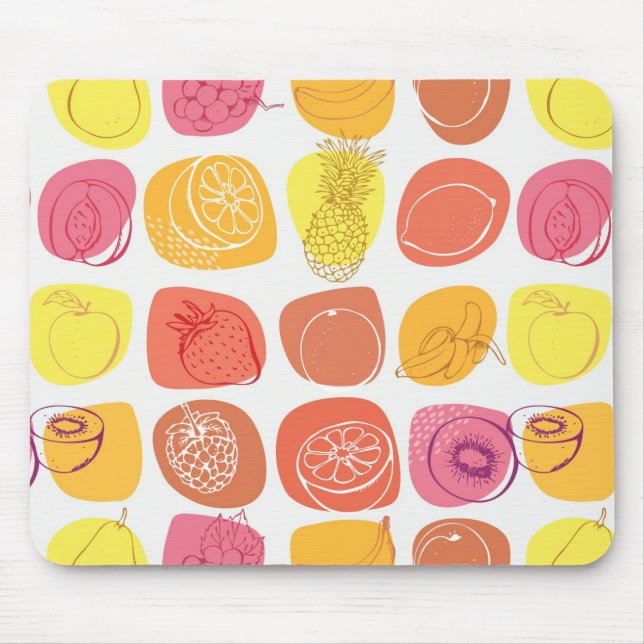 Fruit pattern mouse mat (Front)
