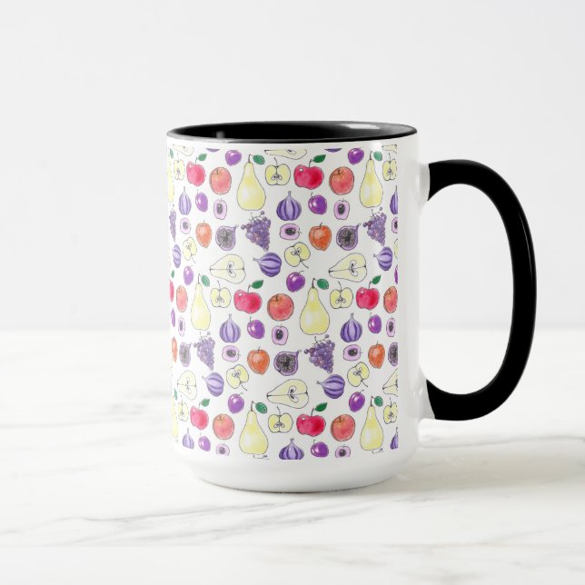 Fruit pattern mug (Right)