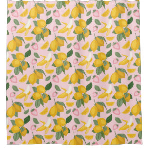 Fruit Pattern Shower Curtain