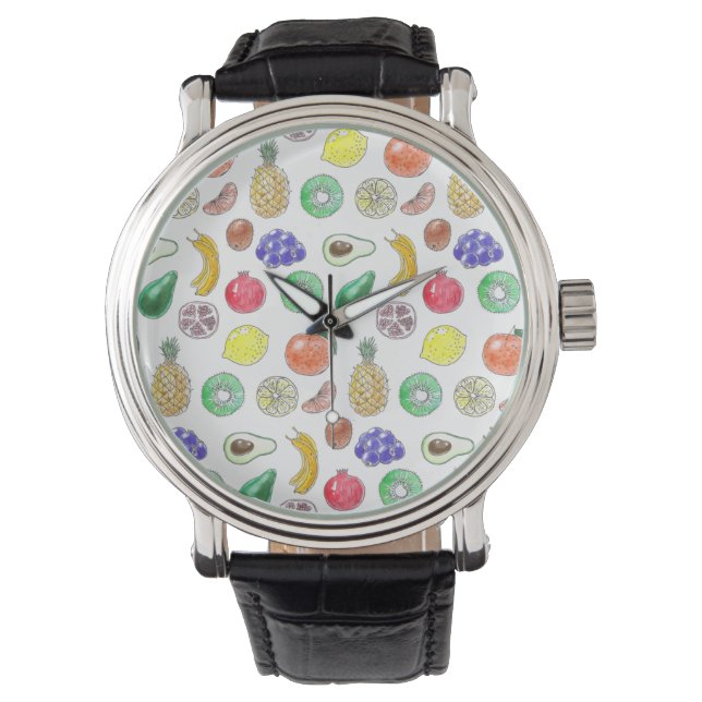 Fruit pattern watch (Front)
