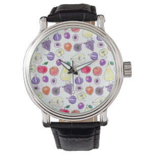 Fruit pattern watch