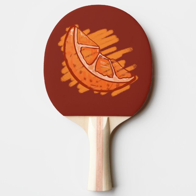 Fruit Patterns Blood Orange Gifts Ping Pong Paddle (Back)