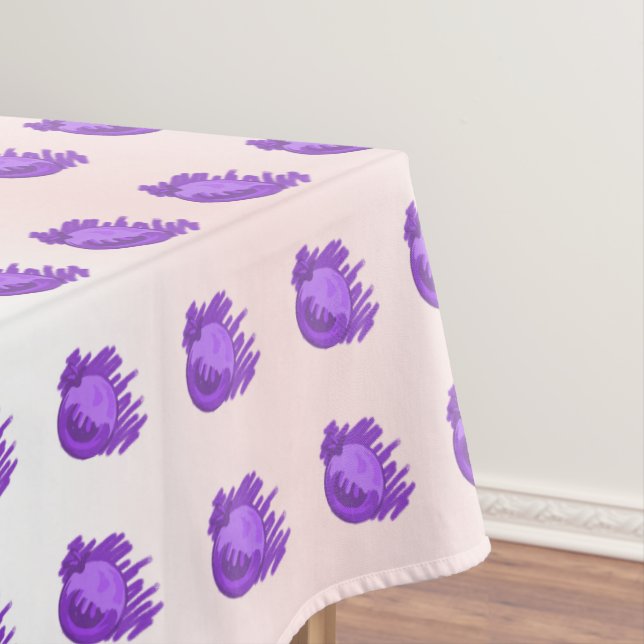 Fruit Patterns Blueberries and Cream Tablecloth (In Situ)