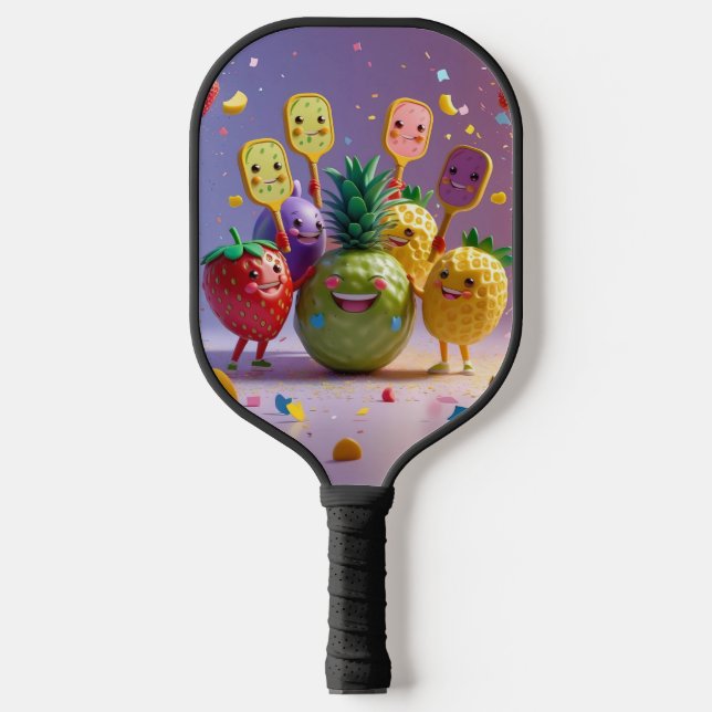 Fruit Pickleball Party  Paddle (Front)