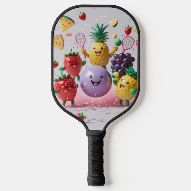 Fruit Pickleball Party  Pickleball Paddle (Front)