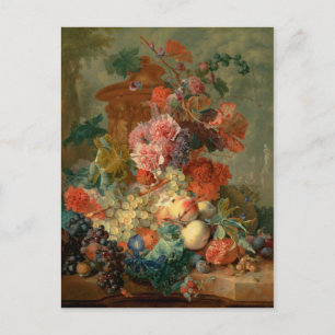 Fruit Piece - Jan van Huysum (1722) Postcard