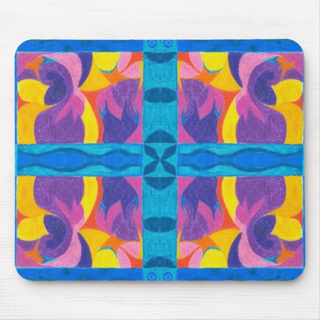 Fruit Plate Mouse Mat (Front)