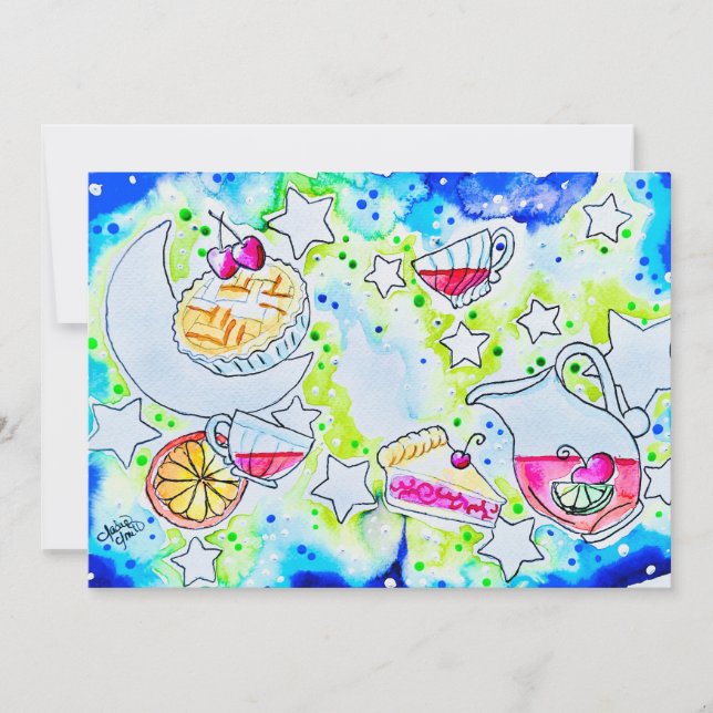 Fruit Punch Art Invitation (Front)